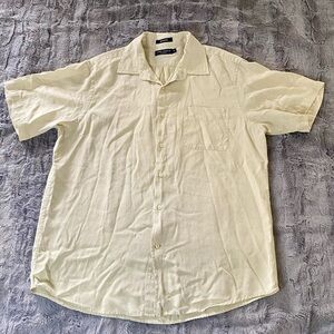 Daniel Cremieux Light Tan Casual Button Down Shirt